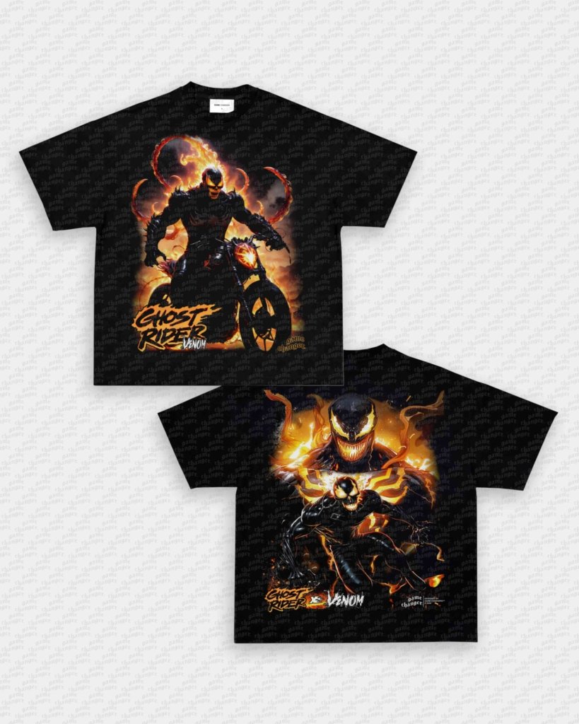 GHOST RIDER X VENOM TEE - [DS] - WINS™ GAME CHANGERS TEE - WINS LA