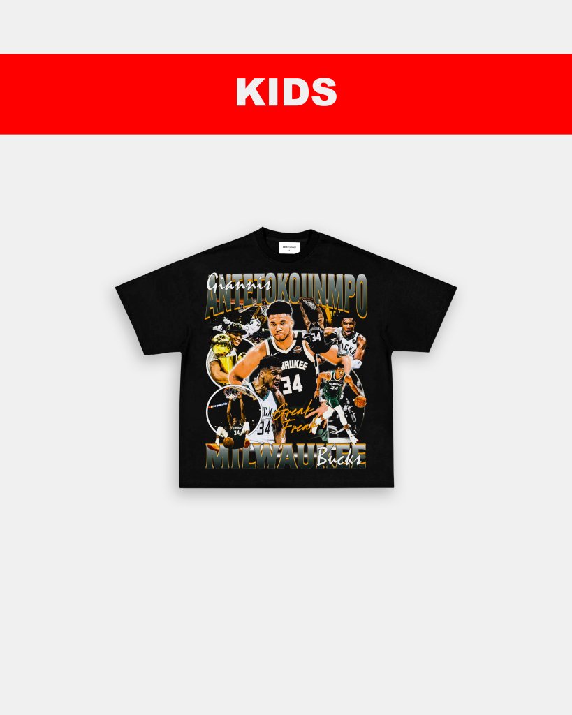 GIANNIS ANTETOKOUNMPO - KIDS TEE - WINS™ GAME CHANGERS TEE - WINS LA