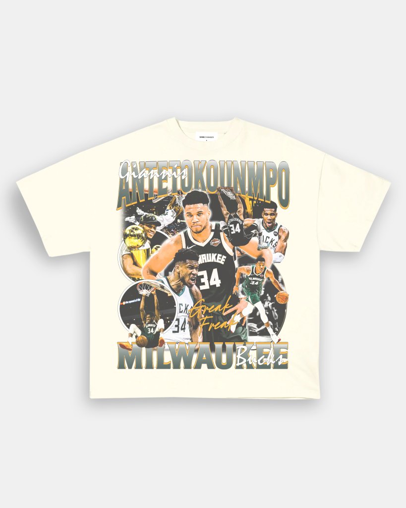 GIANNIS ANTETOKOUNMPO TEE - WINS™ GAME CHANGERS TEE - WINS LA