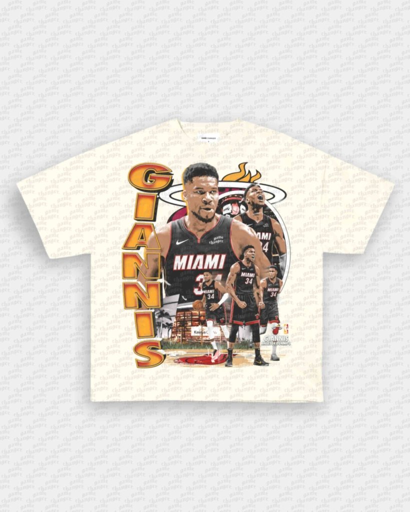 GIANNIS - HEAT TEE - WINS™ GAME CHANGERS TEE - WINS LA