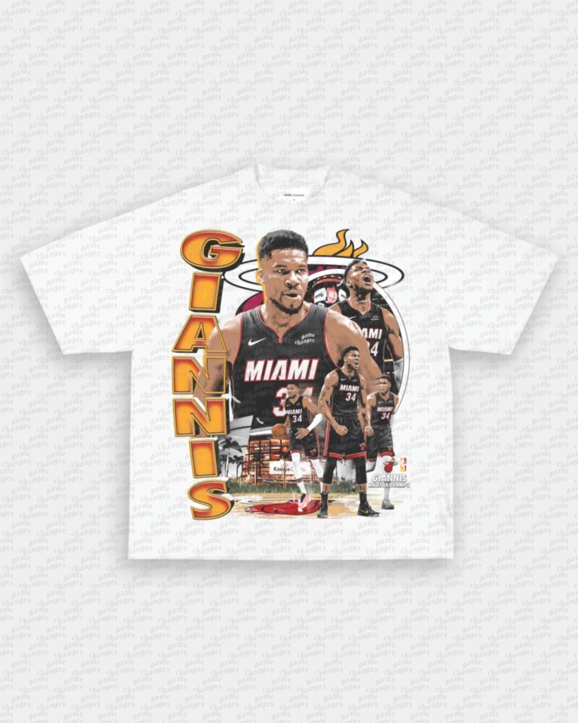 GIANNIS - HEAT TEE - WINS™ GAME CHANGERS TEE - WINS LA
