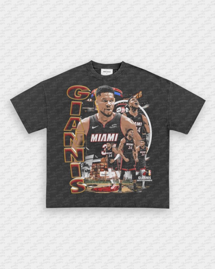 GIANNIS - HEAT TEE - WINS™ GAME CHANGERS TEE - WINS LA