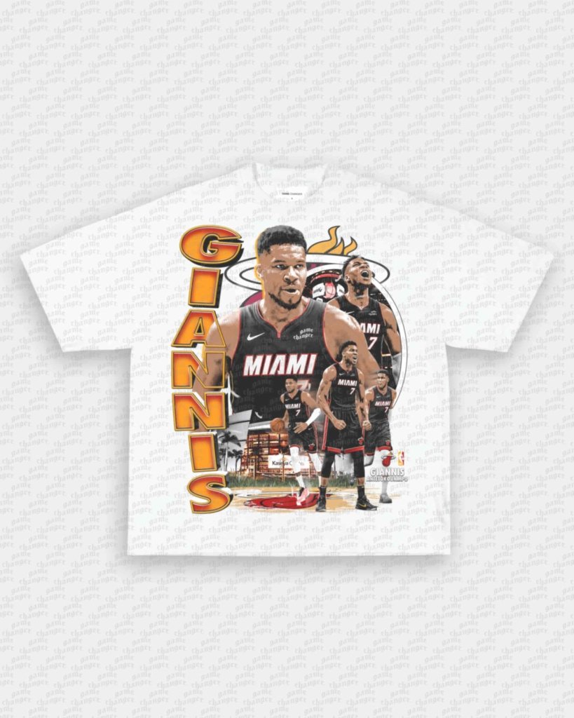 GIANNIS - HEAT TEE - WINS™ GAME CHANGERS TEE - WINS LA