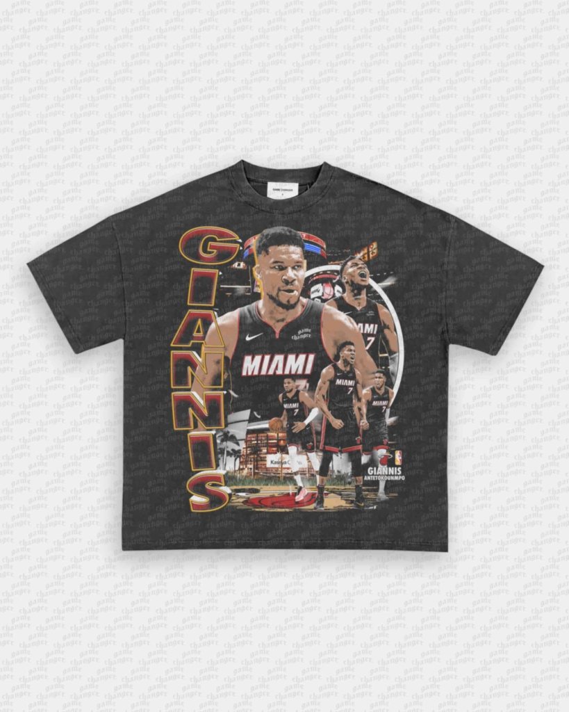 GIANNIS - HEAT TEE - WINS™ GAME CHANGERS TEE - WINS LA