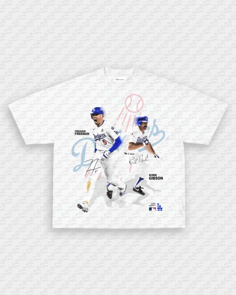 GIBBY MEET FREDDIE V2 TEE - WINS™ GAME CHANGERS TEE - WINS LA