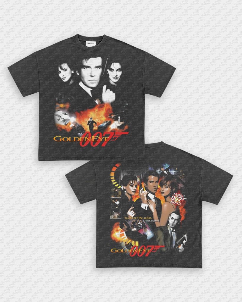 GOLDEN EYE 007 TEE - [DS] - WINS™ GAME CHANGERS TEE - WINS LA