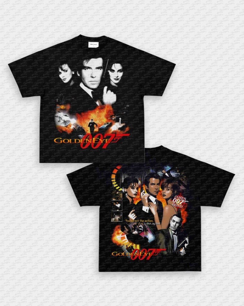 GOLDEN EYE 007 TEE - [DS] - WINS™ GAME CHANGERS TEE - WINS LA
