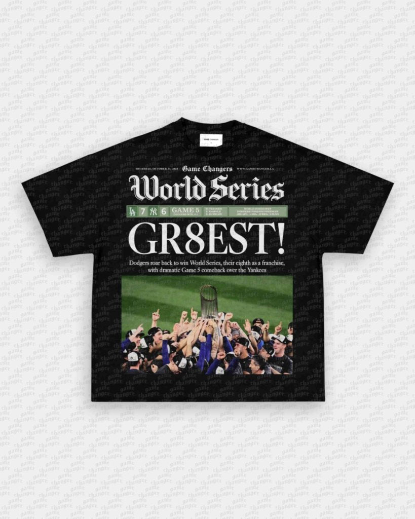 GR8EST TEE - WINS™ GAME CHANGERS TEE - WINS LA