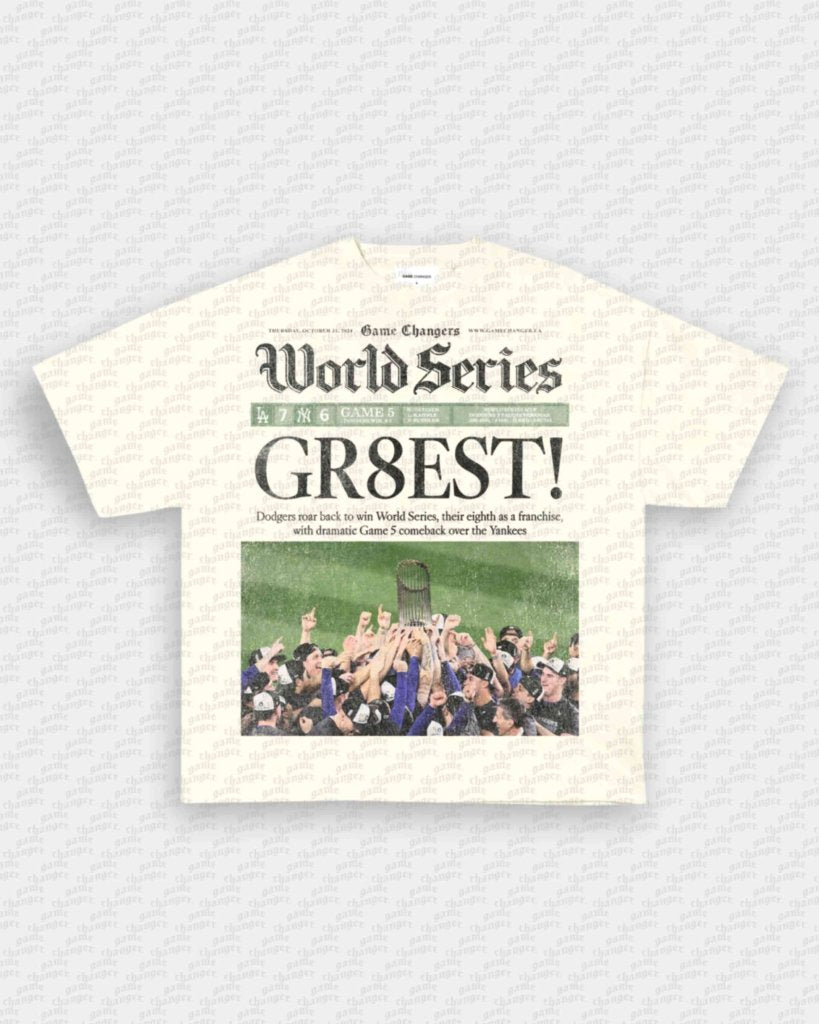 GR8EST TEE - WINS™ GAME CHANGERS TEE - WINS LA