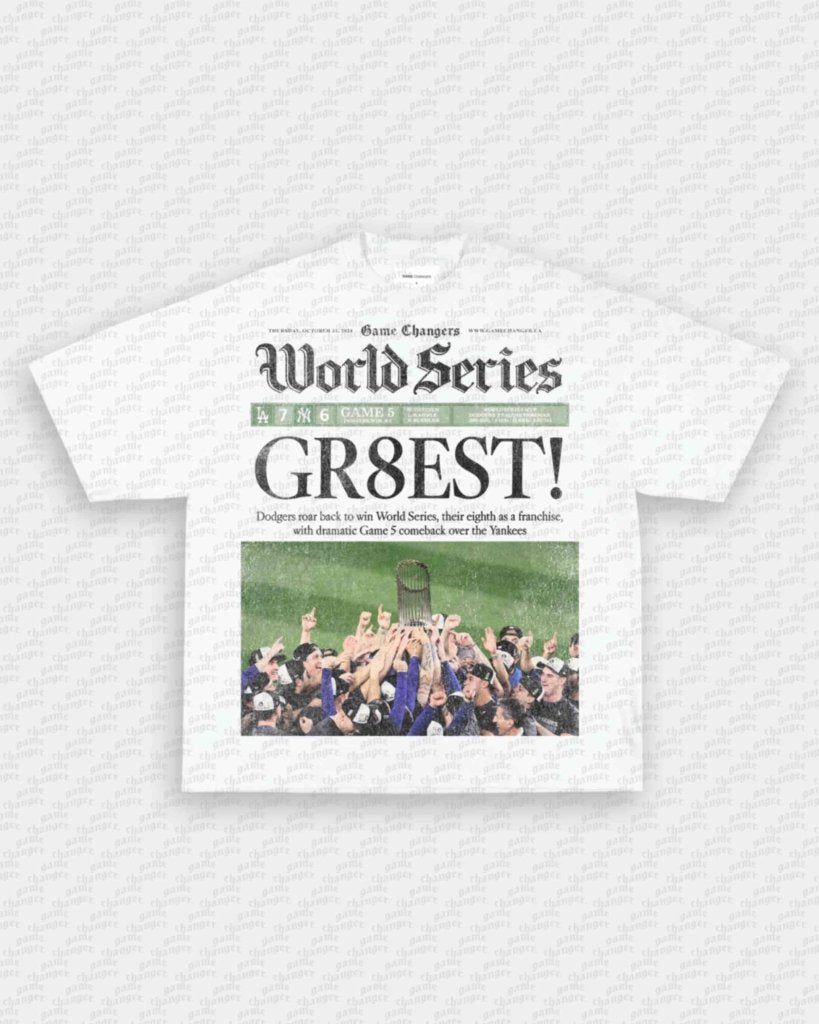 GR8EST TEE - WINS™ GAME CHANGERS TEE - WINS LA