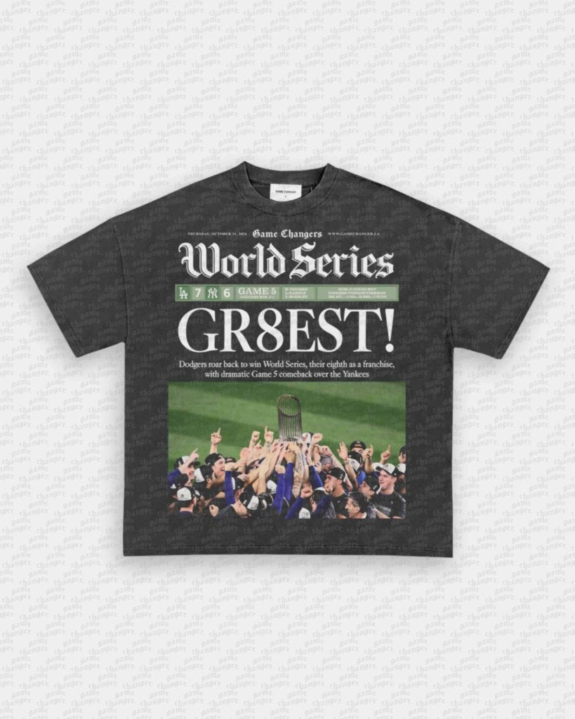 GR8EST TEE - WINS™ GAME CHANGERS TEE - WINS LA