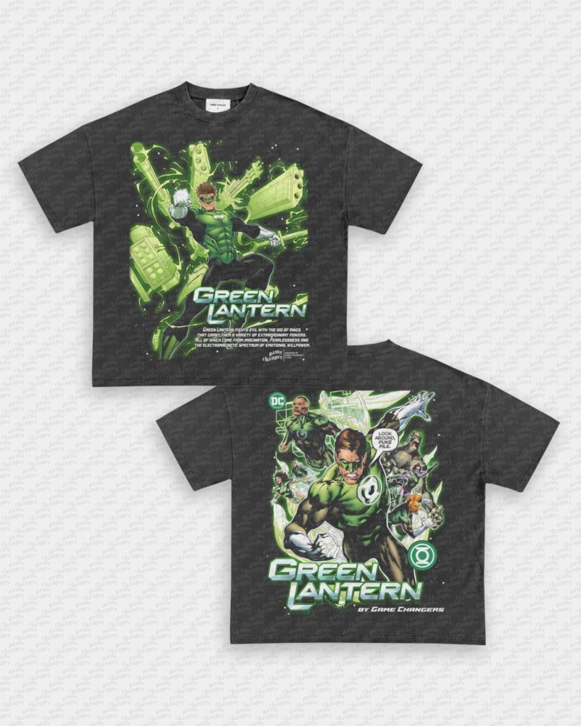 GREEN LANTERN TEE - [DS] - WINS™ GAME CHANGERS TEE - WINS LA