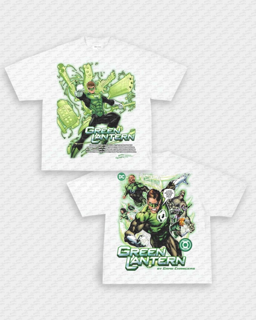 GREEN LANTERN TEE - [DS] - WINS™ GAME CHANGERS TEE - WINS LA