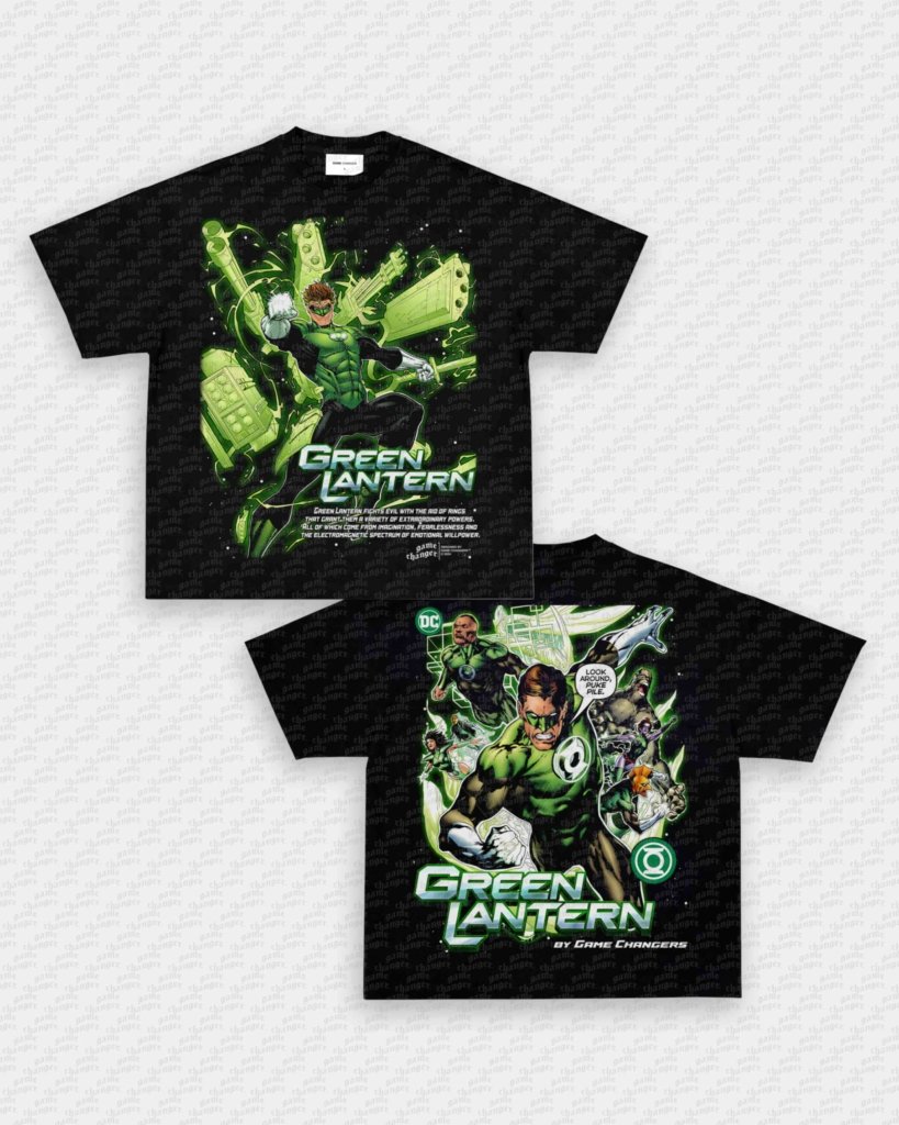 GREEN LANTERN TEE - [DS] - WINS™ GAME CHANGERS TEE - WINS LA