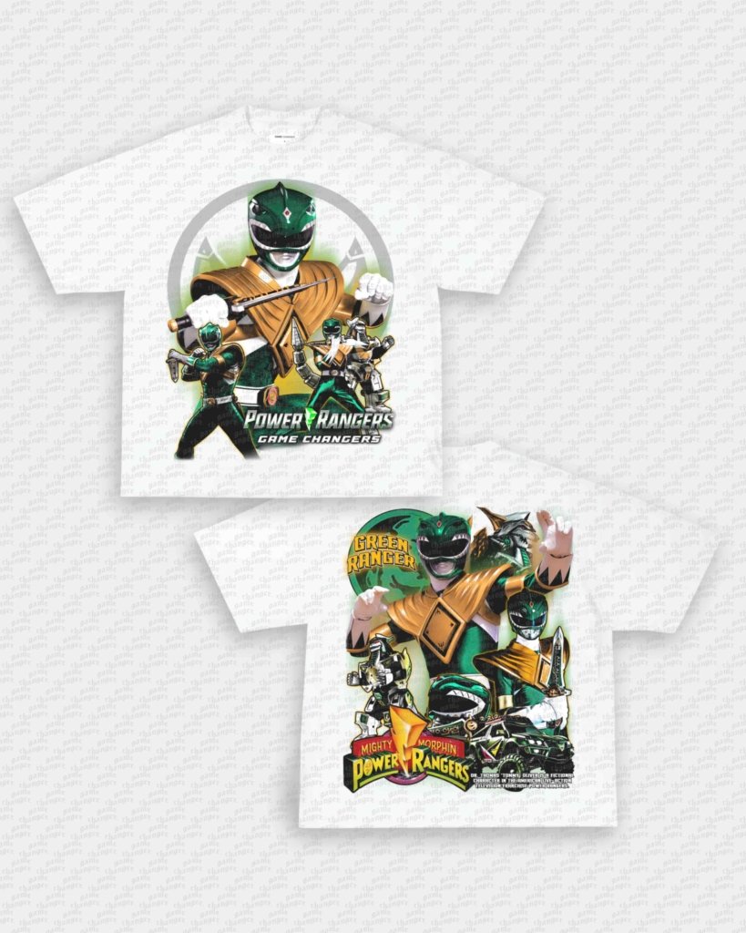 GREEN RANGER V2 TEE - [DS] - WINS™ GAME CHANGERS TEE - WINS LA