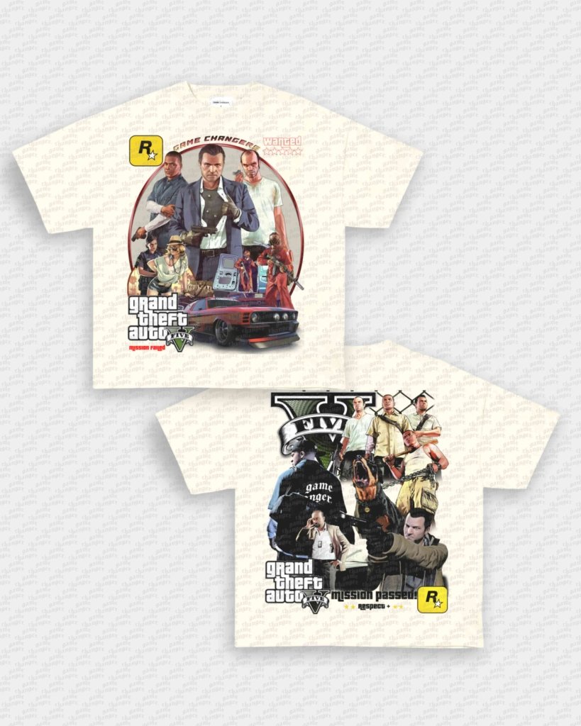 GTA V TEE - [DS] - WINS™ GAME CHANGERS TEE - WINS LA