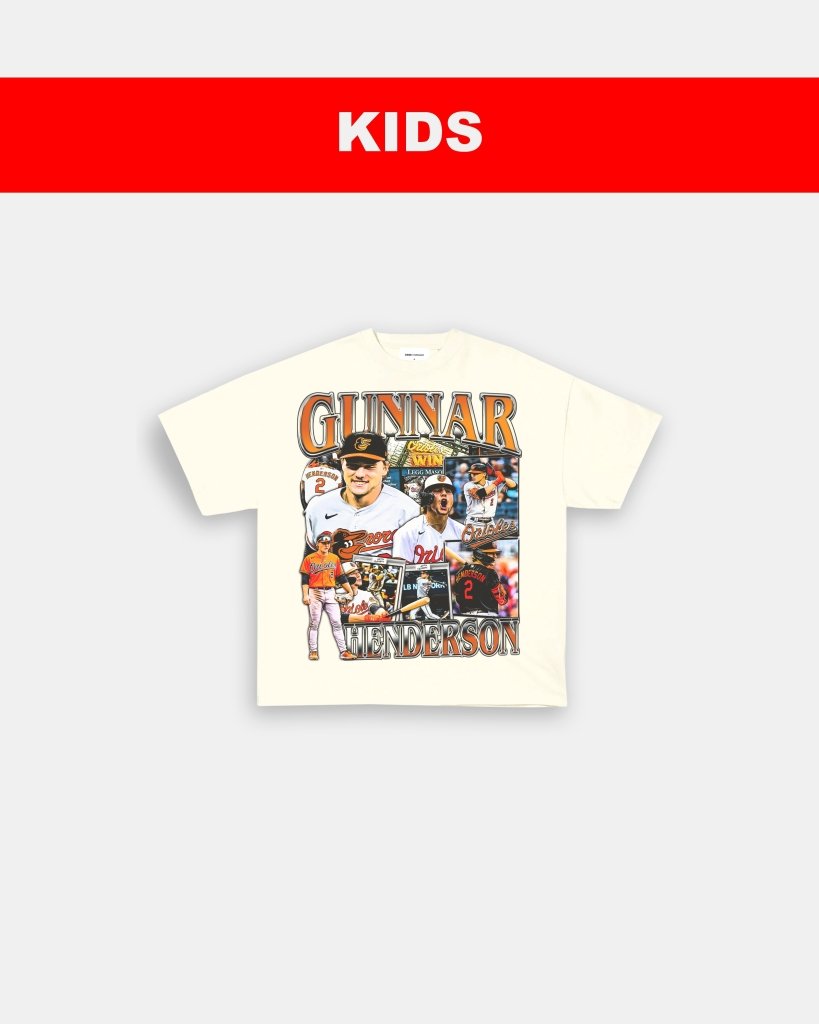 GUNNAR HENDERSON - KIDS TEE - WINS™ GAME CHANGERS TEE - WINS LA