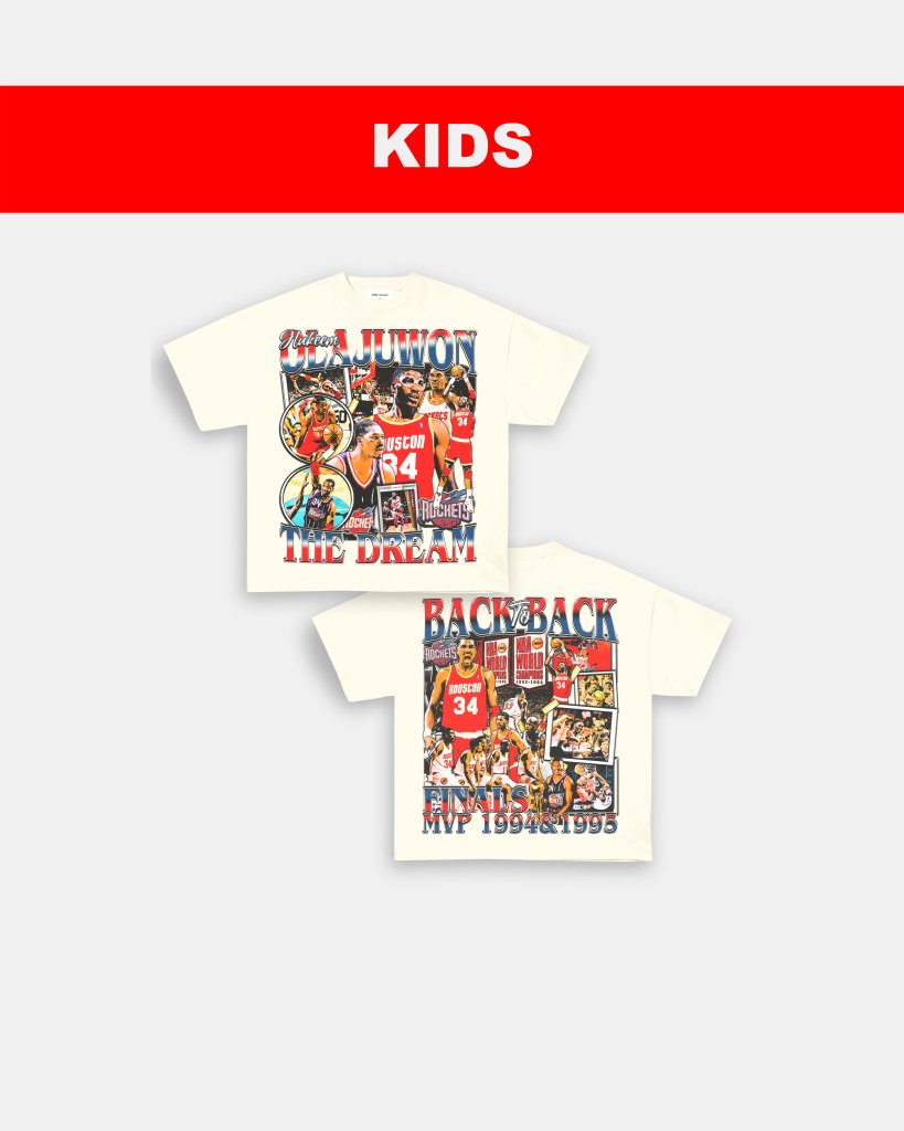 HAKEEM OLAJUWON - KIDS TEE - [DS] - WINS™ GAME CHANGERS TEE - WINS LA