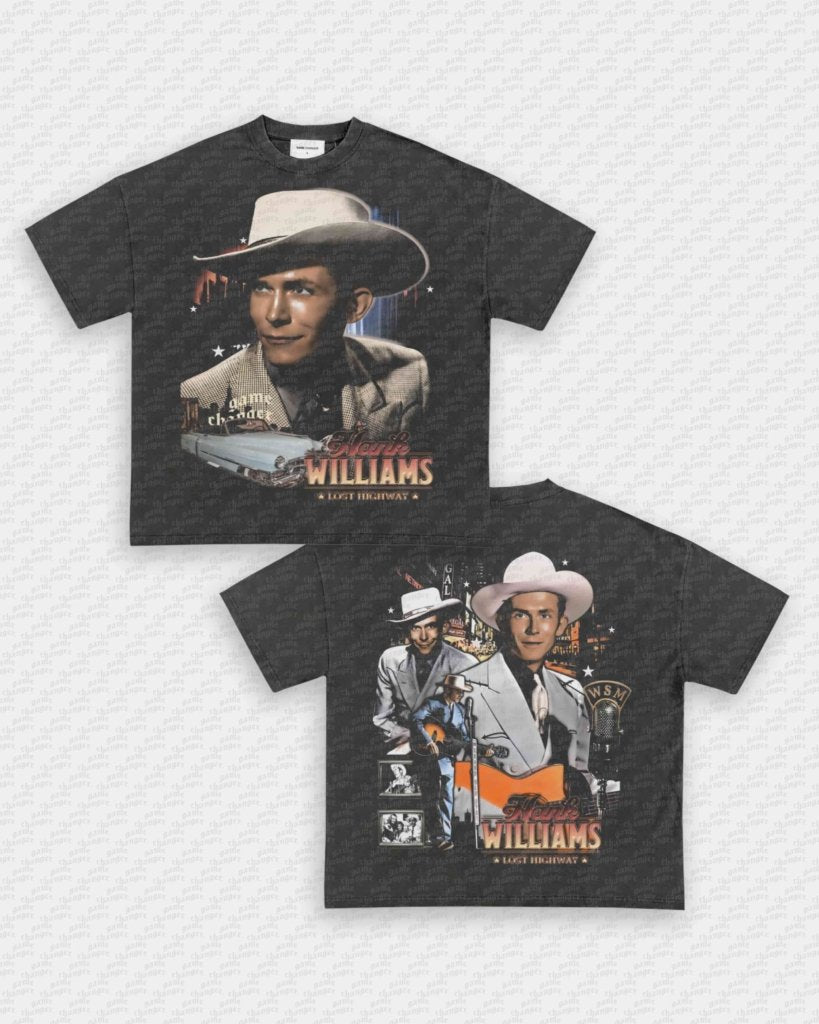 HANK WILLIAMS TEE - [DS] - WINS™ GAME CHANGERS TEE - WINS LA