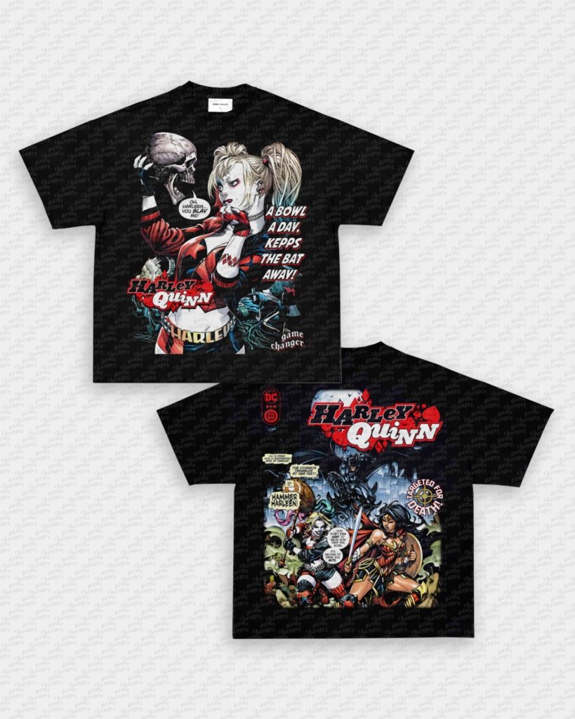 HARLEY QUINN V2 TEE - [DS] - WINS™ GAME CHANGERS TEE - WINS LA