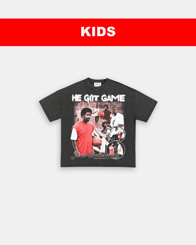 HE GOT GAME - KIDS TEE - WINS™ GAME CHANGERS TEE - WINS LA