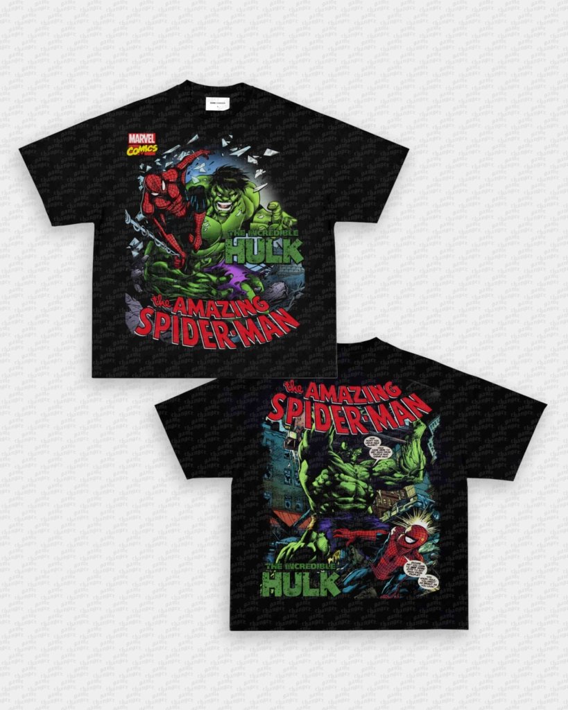HULK X SPIDER - MAN TEE - [DS] - WINS™ GAME CHANGERS TEE - WINS LA
