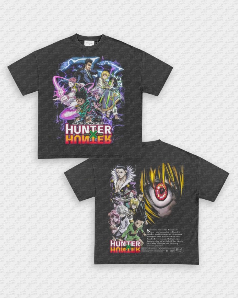 HUNTER X HUNTER V2 TEE - [DS] - WINS™ GAME CHANGERS TEE - WINS LA