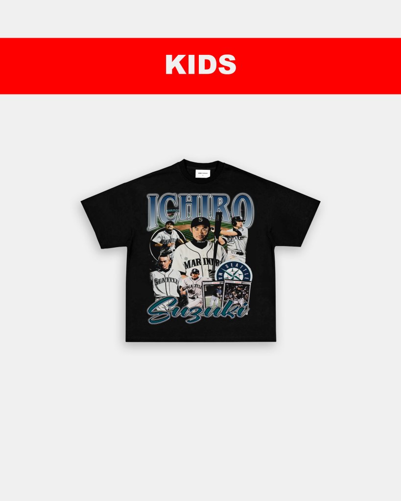 ICHIRO SUZUKI - KIDS TEE - WINS™ GAME CHANGERS TEE - WINS LA