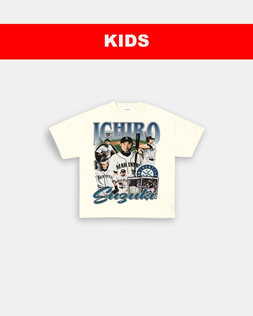 ICHIRO SUZUKI - KIDS TEE - WINS™ GAME CHANGERS TEE - WINS LA