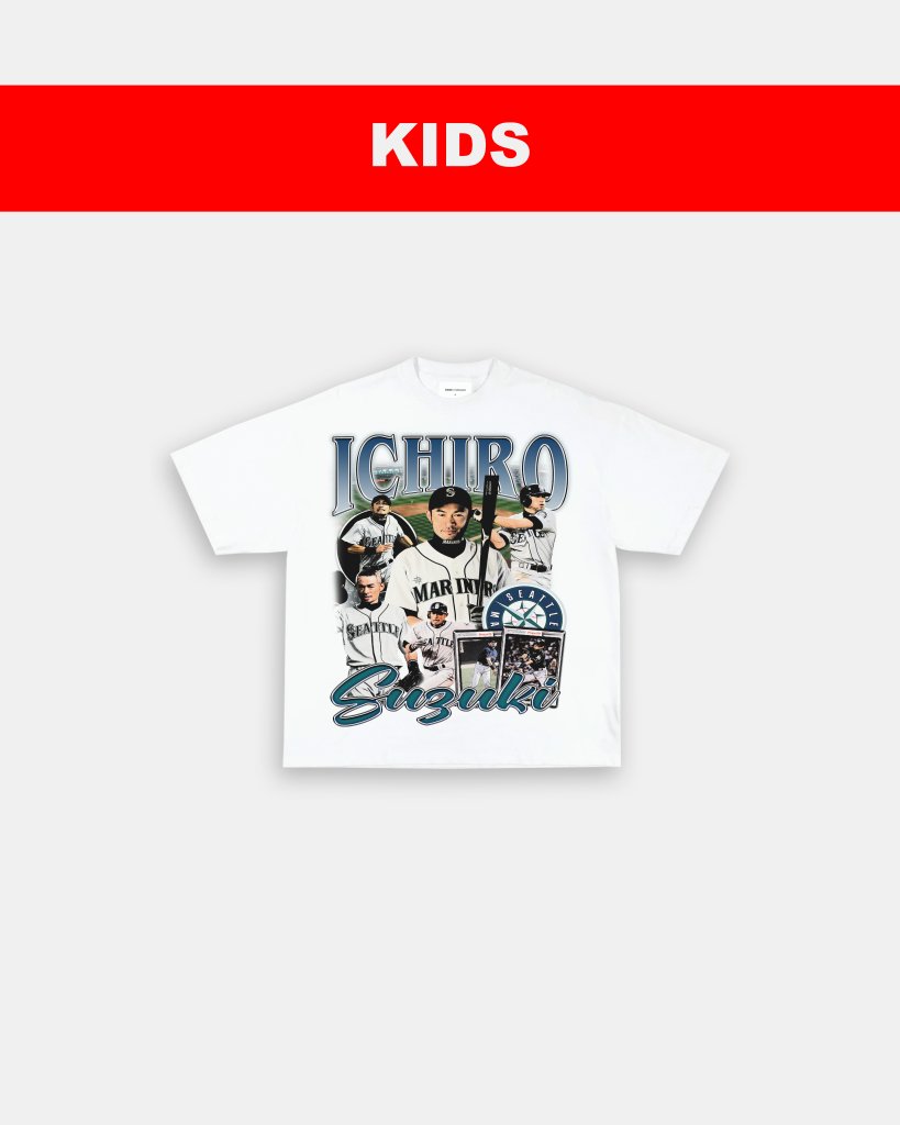 ICHIRO SUZUKI - KIDS TEE - WINS™ GAME CHANGERS TEE - WINS LA