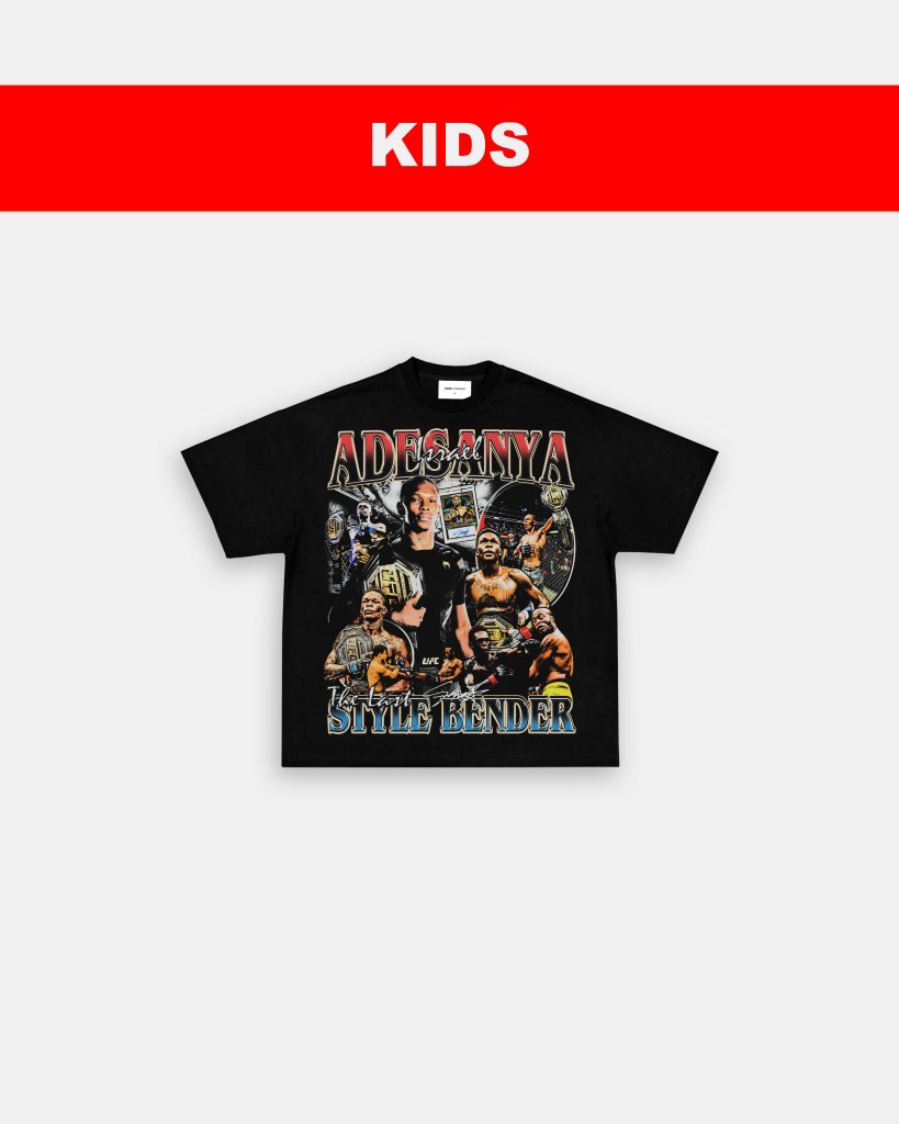 ISRAEL ADESANYA - KIDS TEE - WINS™ GAME CHANGERS TEE - WINS LA