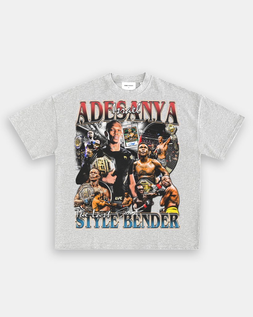 ISRAEL ADESANYA TEE - WINS™ GAME CHANGERS TEE - WINS LA