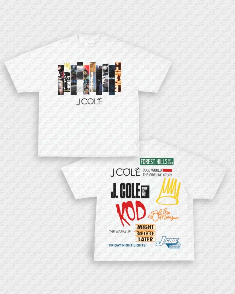 J COLE - CATALOG TEE - [DS] - WINS™ GAME CHANGERS TEE - WINS LA