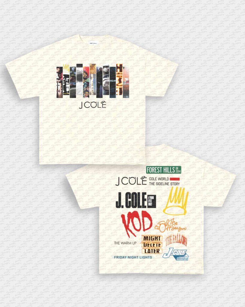 J COLE - CATALOG TEE - [DS] - WINS™ GAME CHANGERS TEE - WINS LA