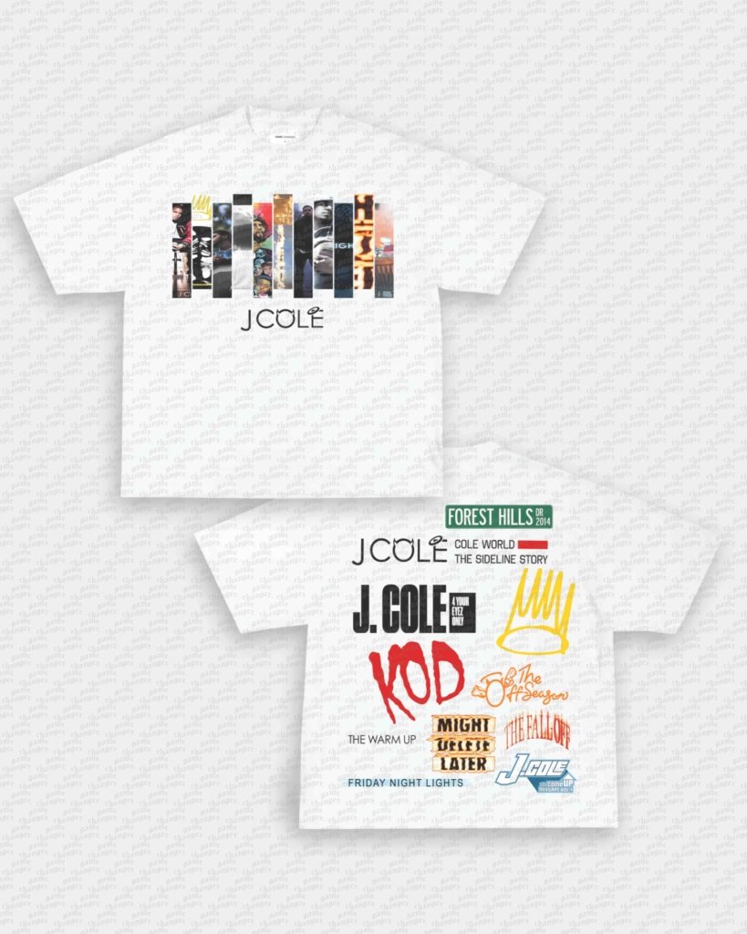 J COLE - CATALOG TEE - [DS] - WINS™ GAME CHANGERS TEE - WINS LA