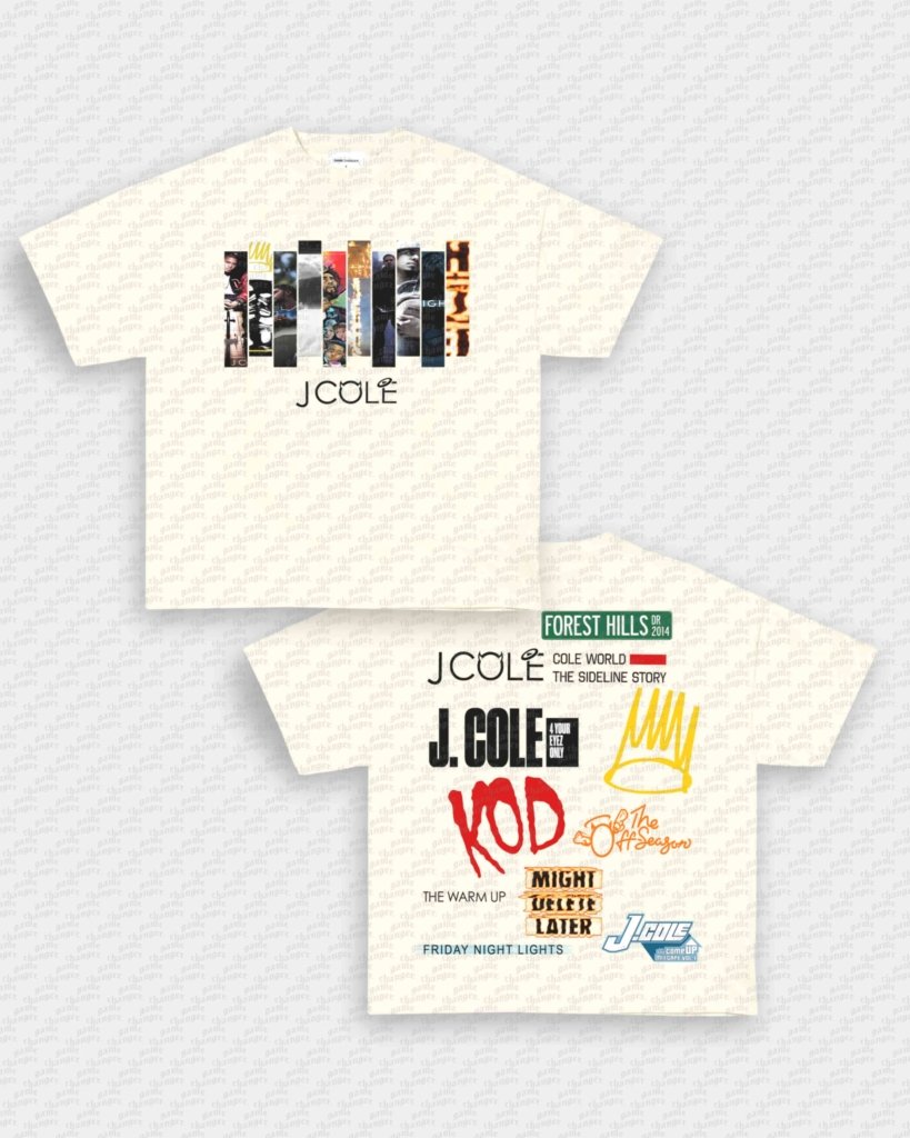 J COLE - CATALOG TEE - [DS] - WINS™ GAME CHANGERS TEE - WINS LA