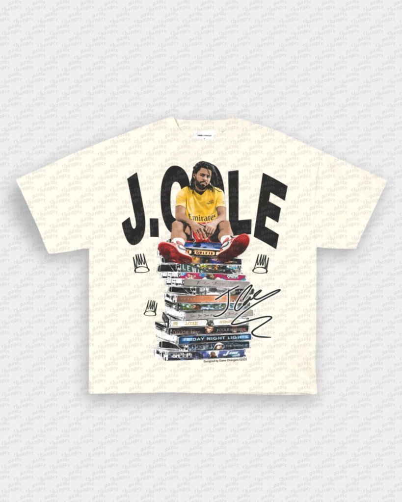 J COLE - CATALOG V2 TEE - WINS™ GAME CHANGERS TEE - WINS LA