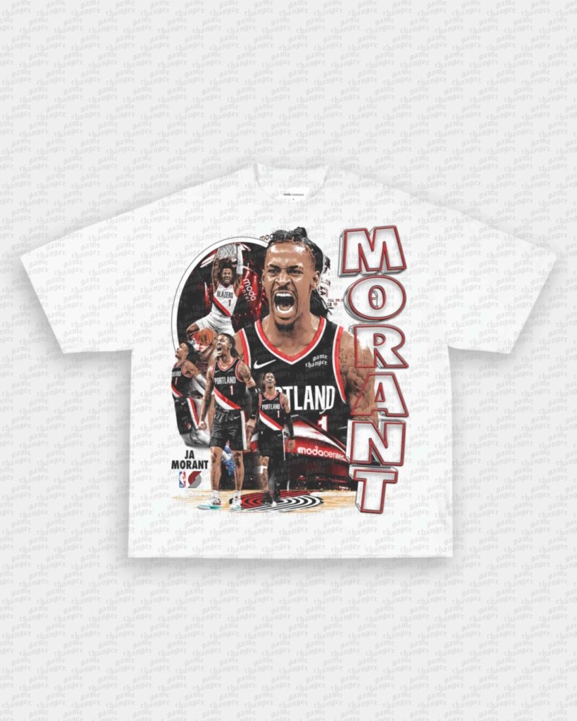 JA MORANT - BLAZERS TEE - WINS™ GAME CHANGERS TEE - WINS LA