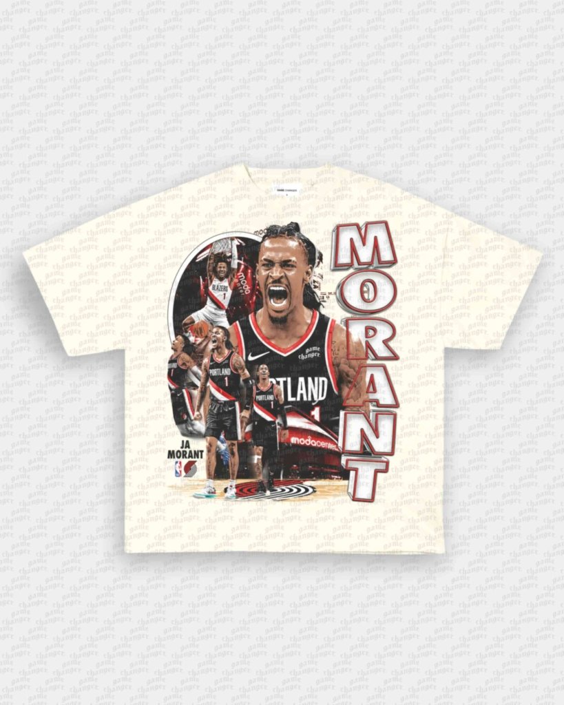 JA MORANT - BLAZERS TEE - WINS™ GAME CHANGERS TEE - WINS LA