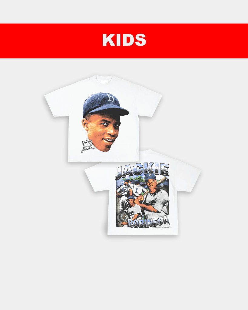 JACKIE ROBINSON - KIDS TEE - [DS] - WINS™ GAME CHANGERS TEE - WINS LA