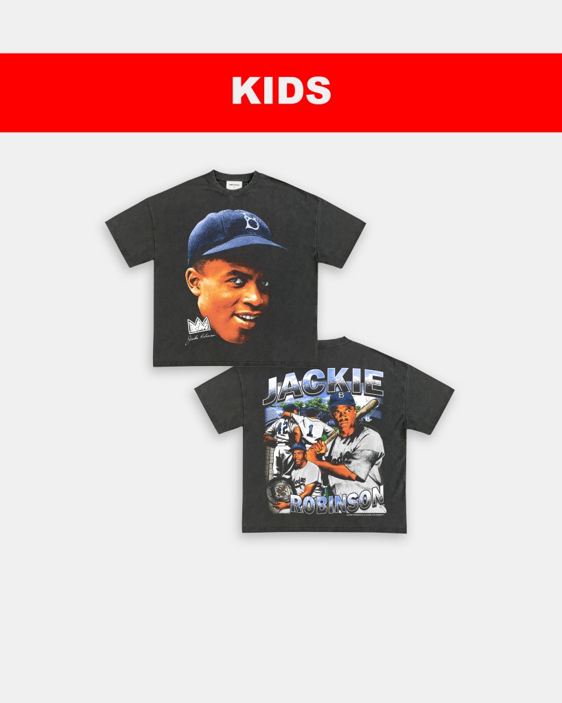 JACKIE ROBINSON - KIDS TEE - [DS] - WINS™ GAME CHANGERS TEE - WINS LA