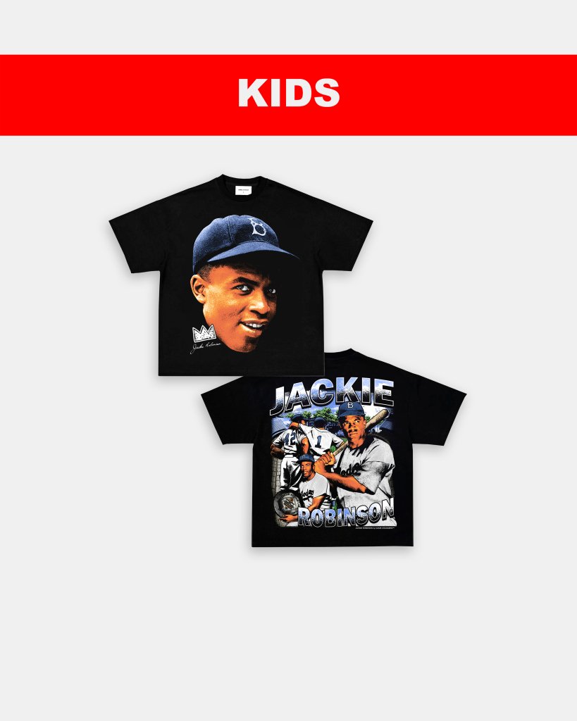 JACKIE ROBINSON - KIDS TEE - [DS] - WINS™ GAME CHANGERS TEE - WINS LA