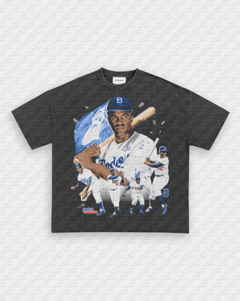 JACKIE ROBINSON V3 TEE - WINS™ GAME CHANGERS TEE - WINS LA