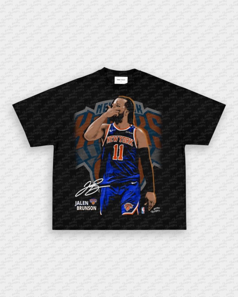 JALEN BRUNSON V4 TEE - WINS™ GAME CHANGERS TEE - WINS LA
