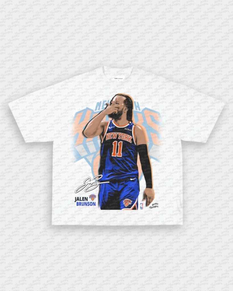 JALEN BRUNSON V4 TEE - WINS™ GAME CHANGERS TEE - WINS LA