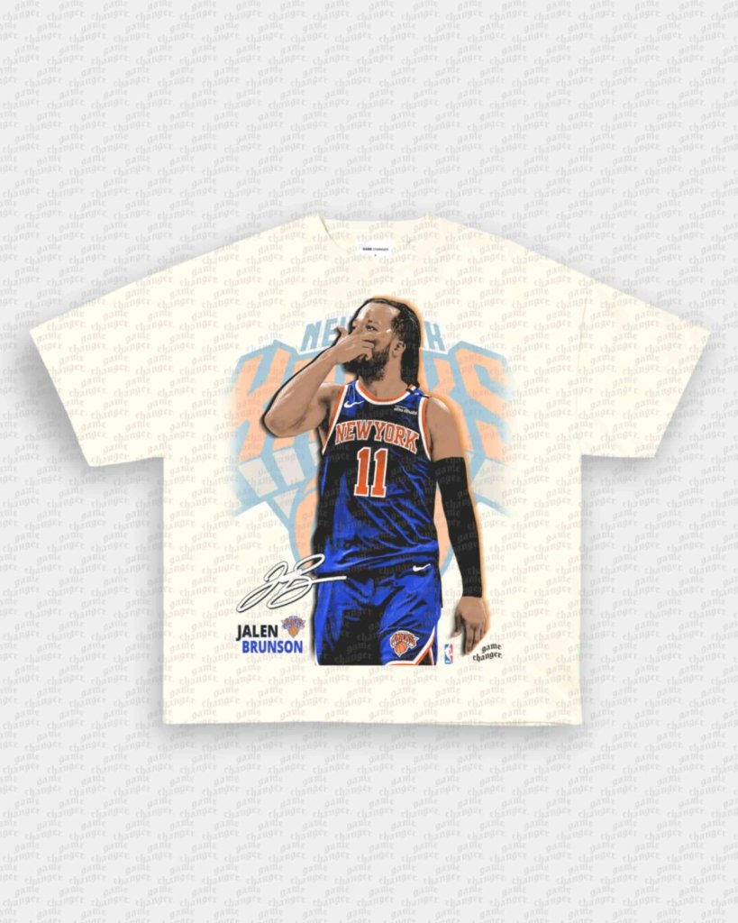JALEN BRUNSON V4 TEE - WINS™ GAME CHANGERS TEE - WINS LA