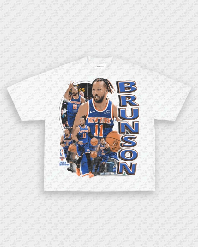 JALEN BRUNSON V6 TEE - WINS™ GAME CHANGERS TEE - WINS LA