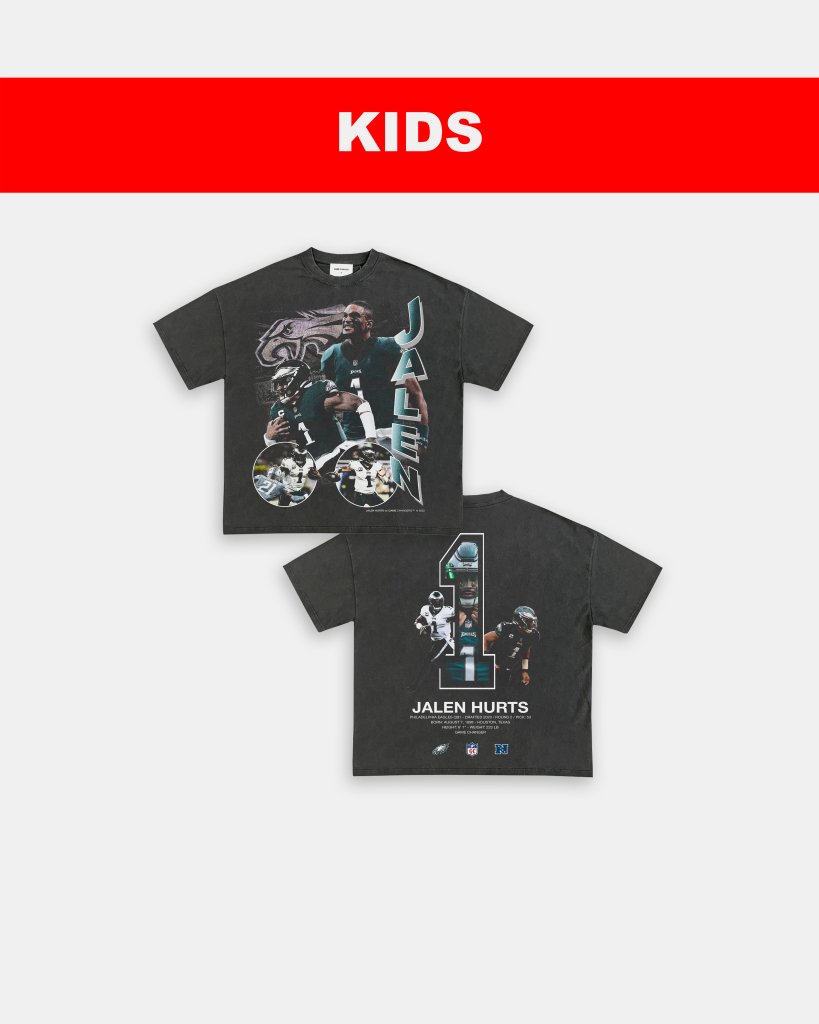 JALEN HURTS - KIDS TEE [DS] - WINS™ GAME CHANGERS TEE - WINS LA