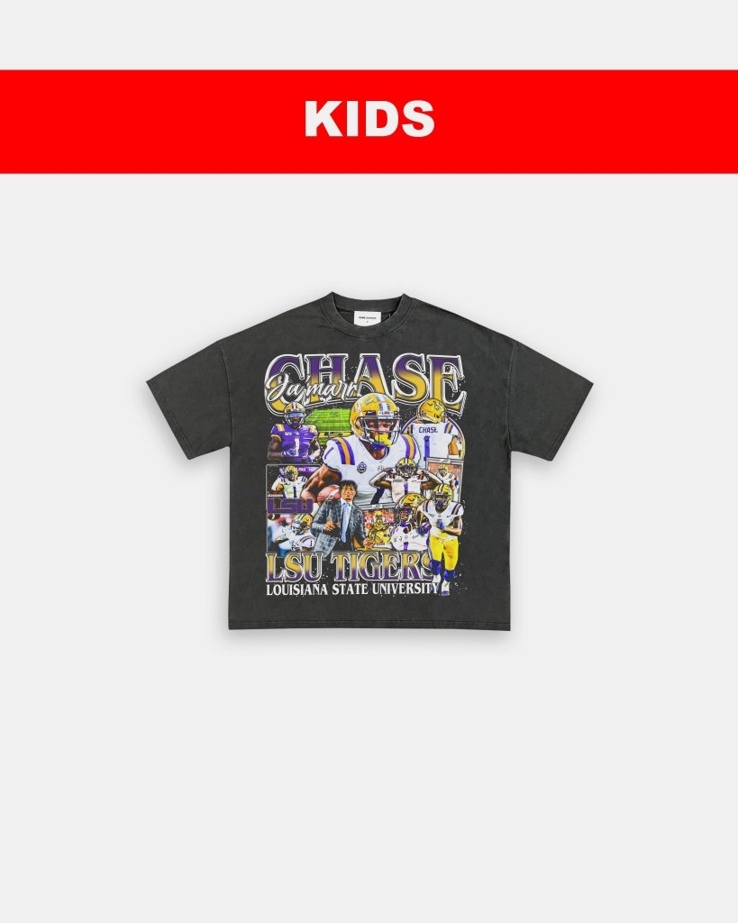 JAMARR CHASE - LSU - KIDS TEE - WINS™ GAME CHANGERS TEE - WINS LA