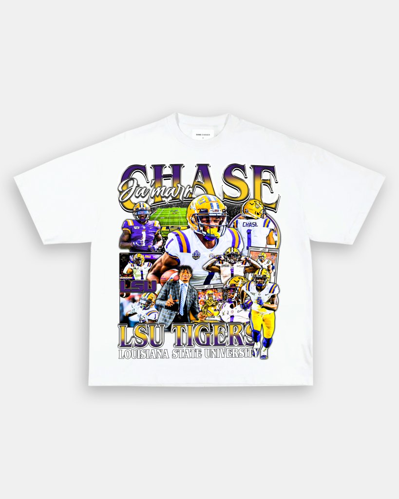 JAMARR CHASE - LSU TEE - WINS™ GAME CHANGERS TEE - WINS LA